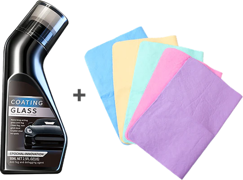 2 pcs Automotive glass anti-fog coating agent