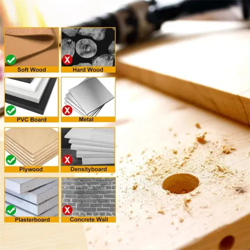 16Pcs Wood Hole Saw Kit Set General Purpose Saw Blades Mandrels Drill Bits Set for Woodgongj