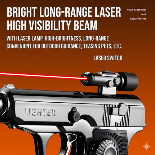 Multifunctional High-Temperature Torch Lighter — Uniquely Designed, Windproof Lighter