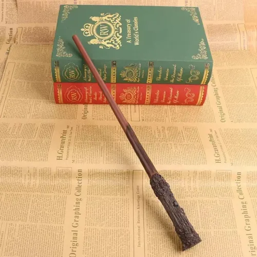 Harry Potter creative Resin Magic Wand Decorative Prop Fantasy Style Ornament With Textured Handle For Home Display Gift Collection
