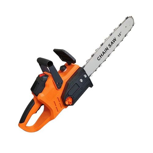 Handheld high-power lithium battery chain saw, brushless outdoor garden rechargeable multifunctional woodworking