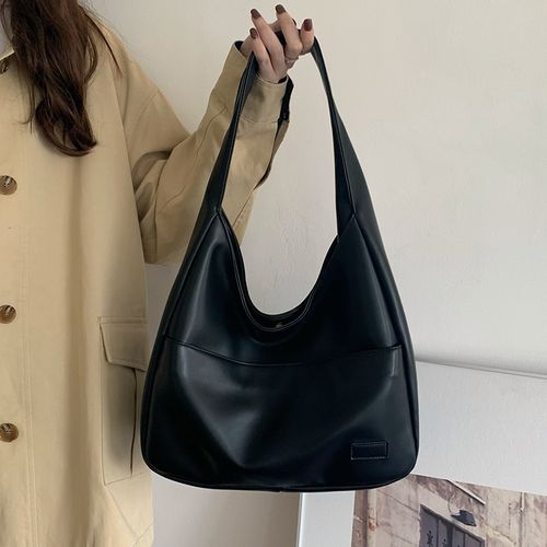 Large capacity bag ladies 2025 new style fashionable simple shoulder bag