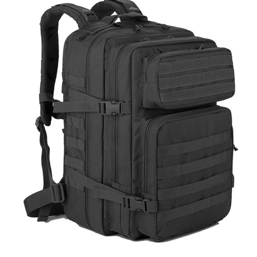 Multifunctional 45L Tactical Molle Rucksack 3 Day Bug Out Pack for Outdoor Hiking Camping Fitness & Daily Work