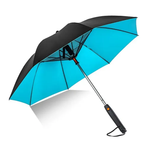 Portable Cooling Umbrellas With Fan Sprayers UV Protection Waterproof Multi-Function