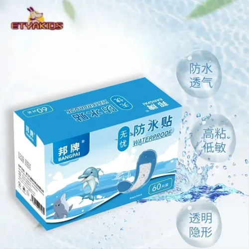 60 Pcs Waterproof Bandages for Swimming & Wounds