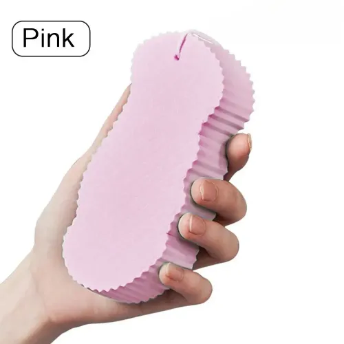 3pcs Soft Sponge Body Scrubber Bath Exfoliating Scrub Sponge Shower Brush Body Skin Remover Exfoliante