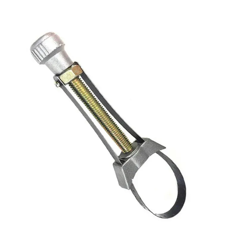 Car Oil Filter Removal Too Hand Tools Adjustable Automobile 60mm to120mm Diameter Steel Strap Wrench Spark Plug Repair Tool