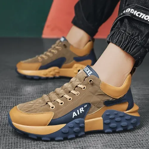 Men's casual sports shoes are fashionable, high-quality, and non slip