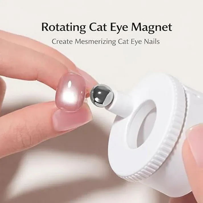 Rotating Cats Eye Nail Magnet Tool