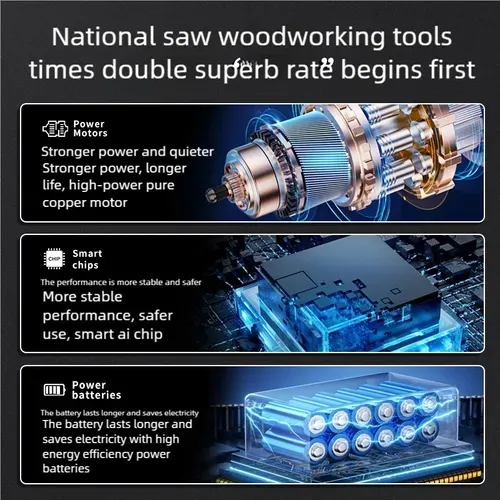 Cordless Electric Mini Pruning Chainsaw