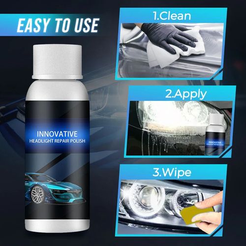 🚗✨2PCS Car Headlight Repair Fluid