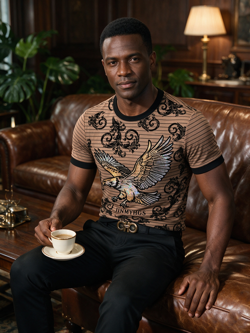 Trendy Street Men's Eagle T-shirt