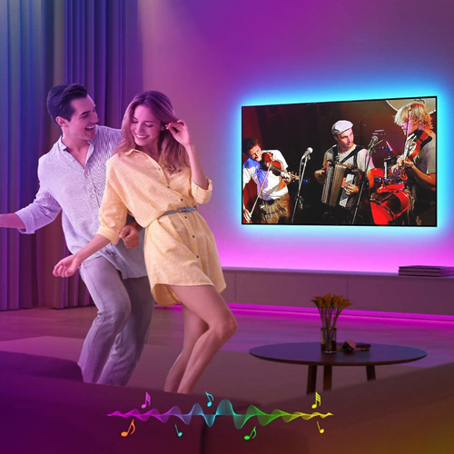 Bluetooth ambient light USB light strip TV wall self-adhesive light strip remote control