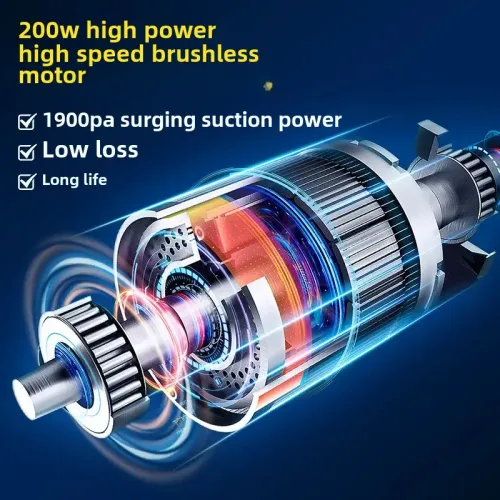 Mounted Wireless Handheld Vacuum Cleaner