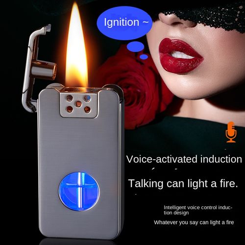 Large capacity induction intelligent ignition retro kerosene lighter