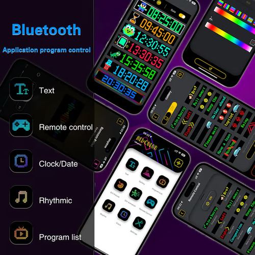 Colorful Eye Lamp Soft Screen for Car Windows