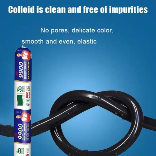 Quick Drying Clear Curtain Wall Engineering Weathering Adhesive Silicone Sealant Stone Window Edge Sealing Glass Adhesive