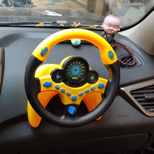 Simulated driving steering wheel