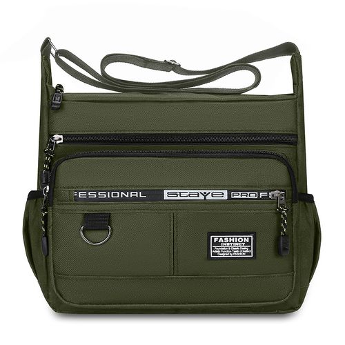 Large-Capacity Crossbody Bag – Waterproof, anti-theft, and ultra-durable, perfect for hiking, shopping, and traveling!