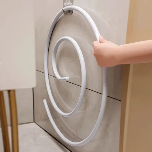 2pcs Round Spirals Sheet Hanger Quilt Sheet Sheet Hangers Multi-Functional Balcony Rotating Spirals Drying Rack For Clothes