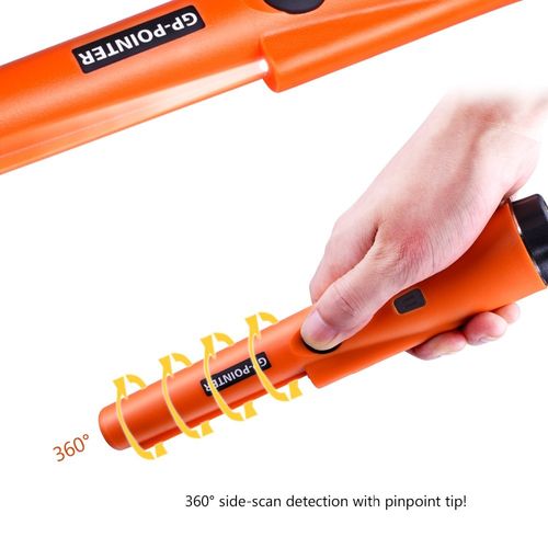 Dual-purpose handheld pinpoint mini gold metal detector