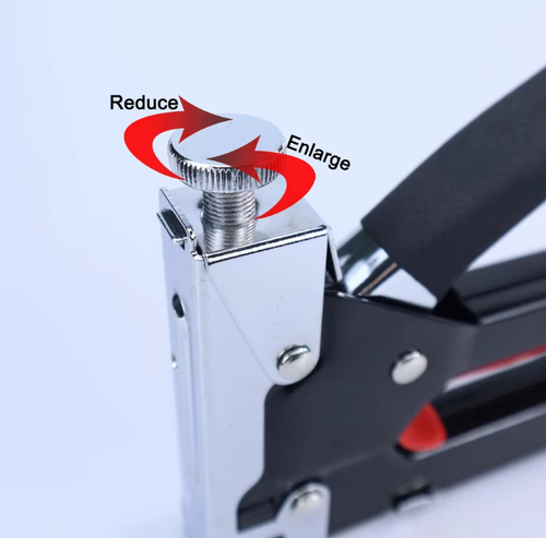 4-in-1 Manual Nail Gun Tool Heavy Duty and 800Pcs Staples for DIY Home