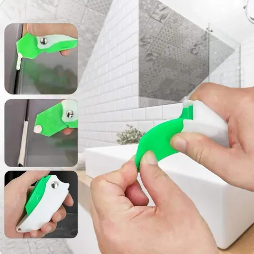 9 in1 Silicone Caulking Tool Sealant Spreading Professional Tile Window Grout Edge Removal Joint Sealant Spreader Spatula New
