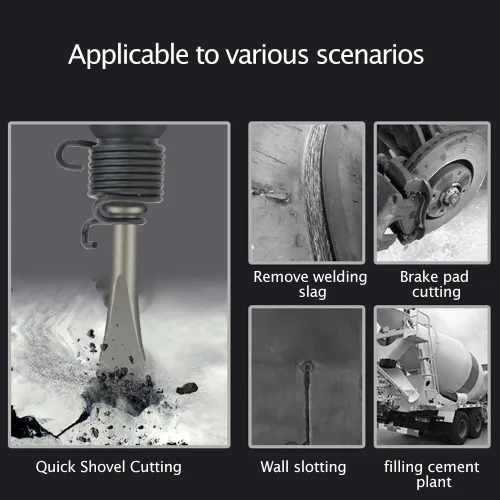 Industrial Air Hammer Powerful Handle Straight Type Air Chisel Pneumatic Hammer Shovel Tool Pneumatic Chisel Shovel Hammer Dril