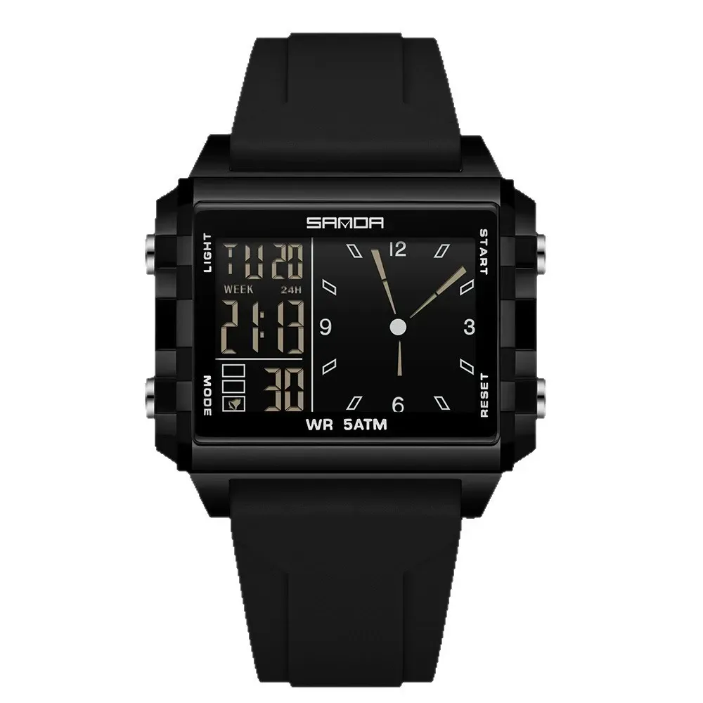 Electronic Watches for Man Luminous Calendar Waterproof Clock Outdoor Sports Casual Ladies Digital Wristwatch
