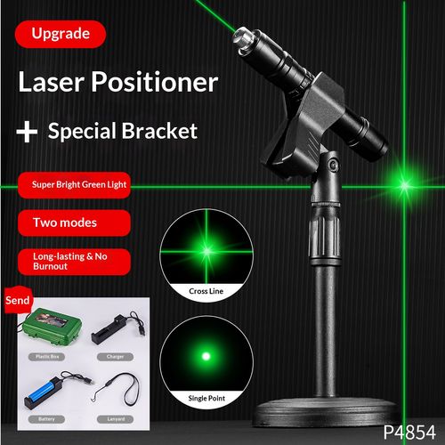 Infrared Locator Flashlight Line Pen for Projecting Straight Green Light Pointing and Marking Device