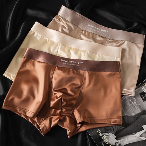 3 Packs Breathable Nylon Ice Silk boxer