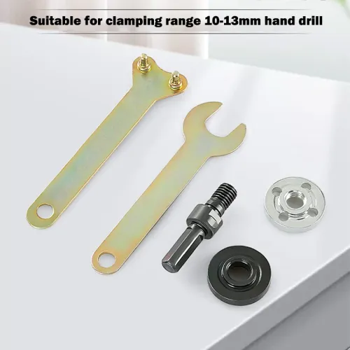 10mm Electric Drill Conversion Angle Grinder Connecting Rod for Cutting Disc Polishing Wheel Installation Adapter Accessories