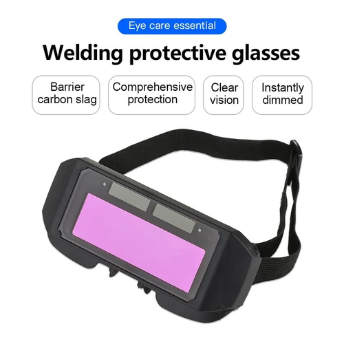 1pc Auto Darkening Welding Goggle Glasses - Advanced Automatic Light Change Technology for Enhanced Eyes Protection