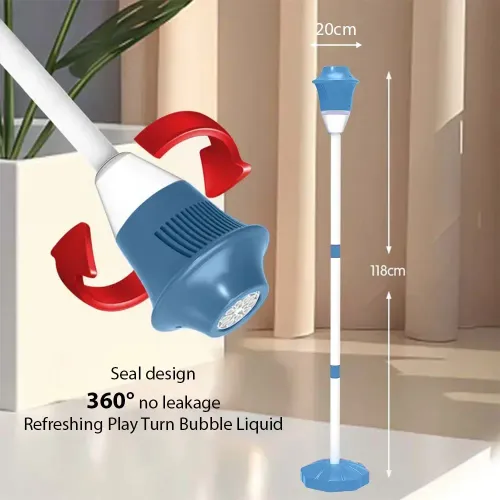 Street light bubble machine fully automatic bubble with light birthday outdoor wedding party without battery bubble water