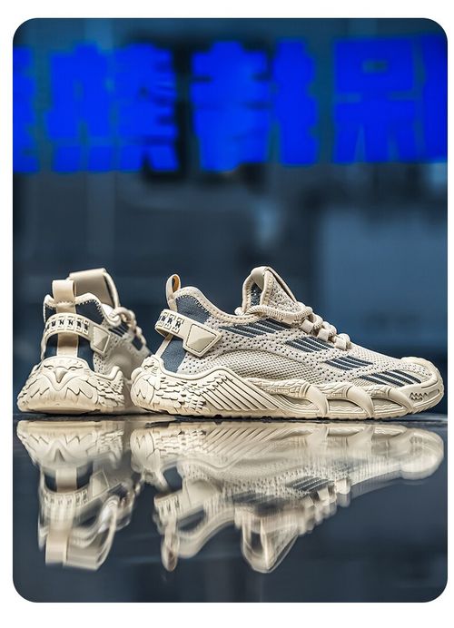 Breathable woven mesh shoes with soft soles and lightweight anti slip properties