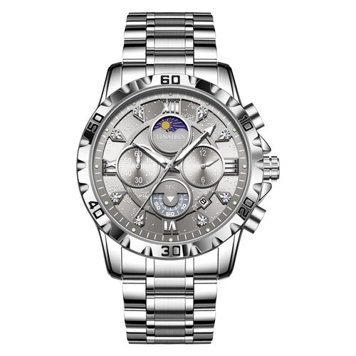 Hot selling fully automatic men's quartz watch waterproof luminous calendar watch