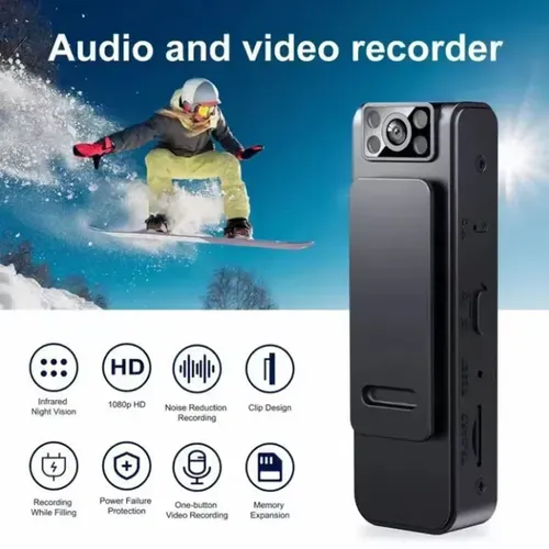 nfrared night vision portable recorder - includes a 32GB memory card.