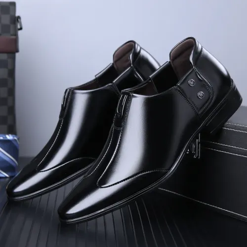 Business formal leather shoes pointed men's shoes