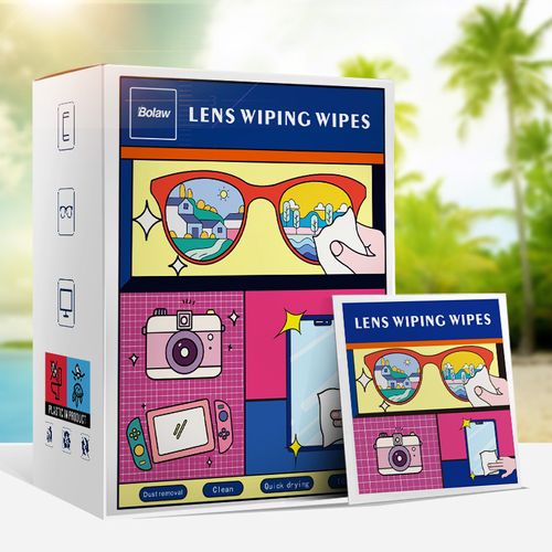 100 Anti-Fog Lens Cleaning Wipes – For Glasses, Phones & Cameras Quick-Dry