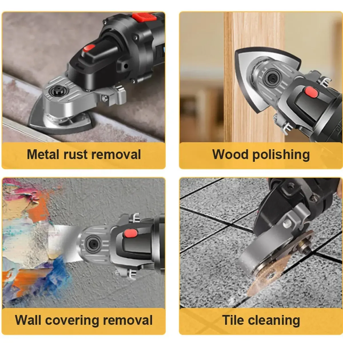 Angle Grinder to Oscillating Multi-Tool Converter Kit