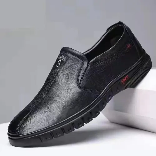 Men's soft soled business shoes are breathable, lightweight, and durable
