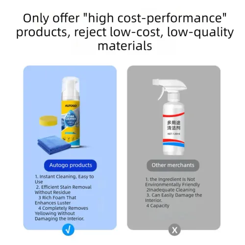 150ml Multipurpose Foam Cleaner For Car Interior Foam Cleaner  Leather Seats White Shoes Stain Remover Non-Rinse Foam