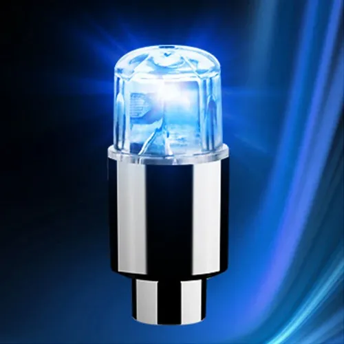 2pcs Car Hub Ambient Light Bicycle LED Tire Lights Universal Car Neon Lamp Valve Cover Lights Tire Colorful Flashing BulbDecor