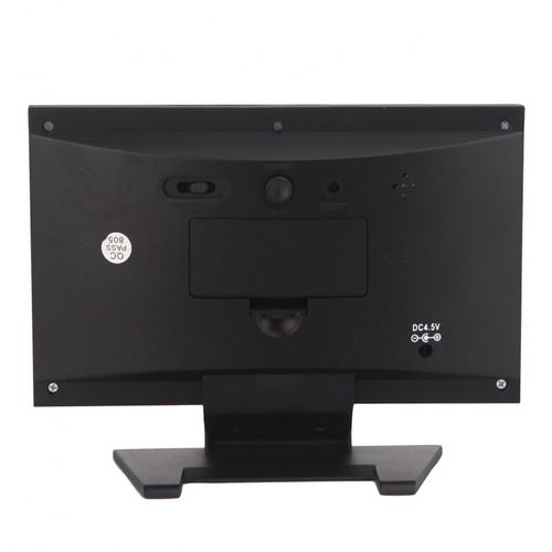 Voice-controlled color screen weather alarm clock