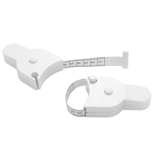 2-pack 60-inch dual-scale soft automatic retractable measuring tape