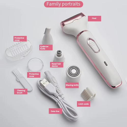 4-in-1 Electric Hair Remover for Women