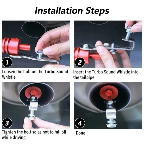 💕2 pieces Exhaust Pipe Oversized Roar Maker（Cars and Motorcycles)