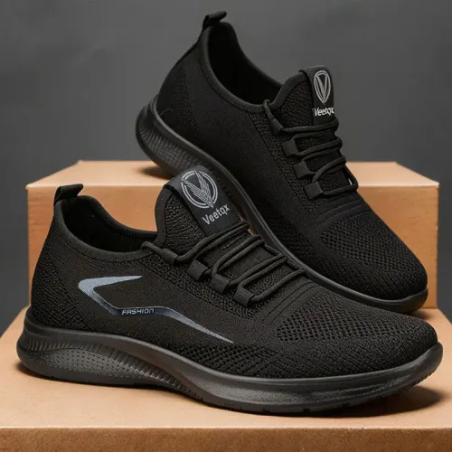 Men Lightweight Sneakers Slip On Breathable Mesh Walking Shoes Non Slip Casual Outdoor Running Comfortable soft Summer Shoes