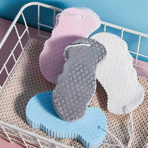 5D bath sponge 4 pieces