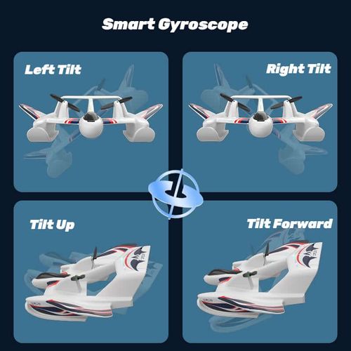 Sea, Land, Air Glider with Gyro & LED